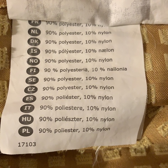 Anthropologie Mustard GULLKLOCKA yellow Pillow LAR - Picture 11 of 11